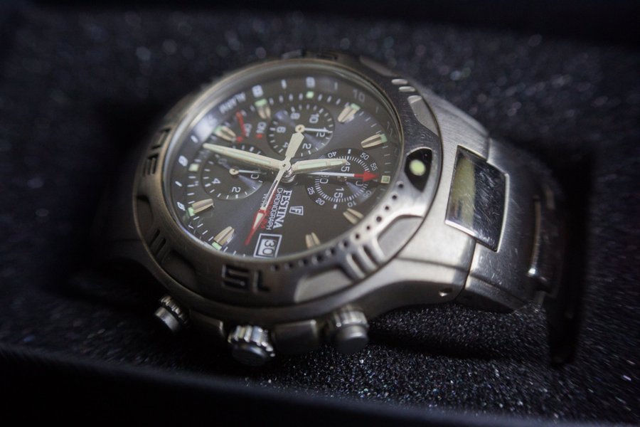 FESTINA CHRONOGRAPH TITANIUM WR 100M