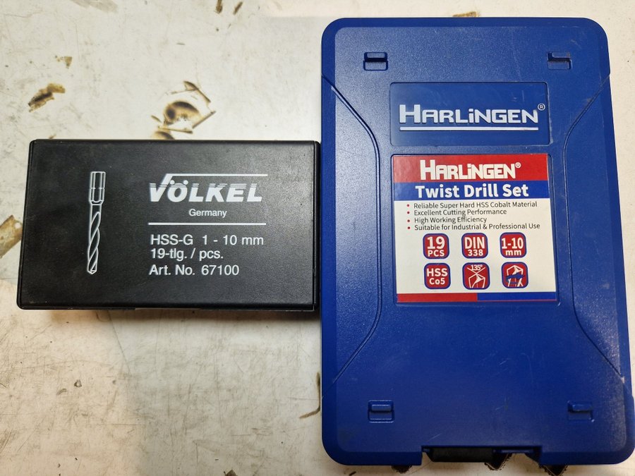 Borrset Harlingen, Völkel Twist Drill Set