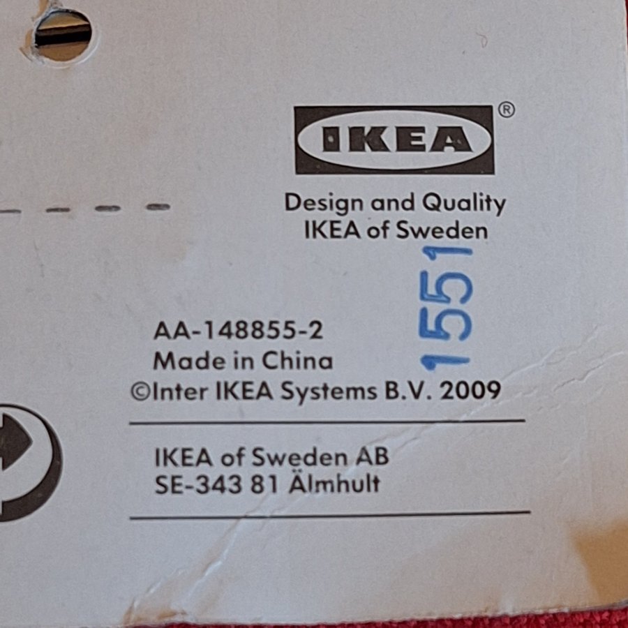 IKEA Blecka väggkrokar 8 st