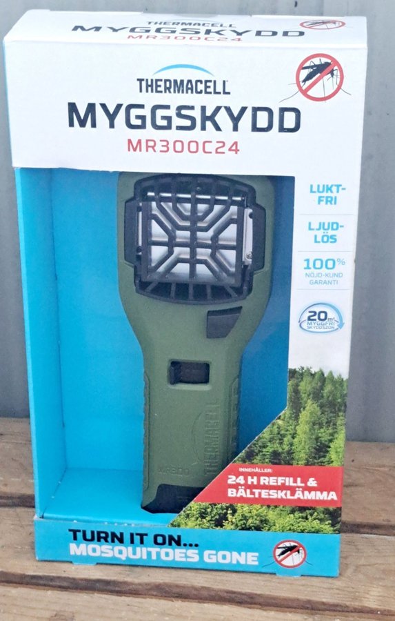 NY THERMACELL MYGGSKYDD MR300C24 + REFILL 120h + 48h TOT 192h