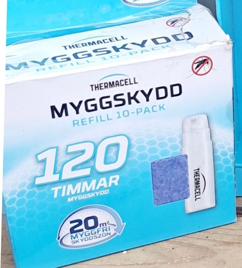 NY THERMACELL MYGGSKYDD MR300C24 + REFILL 120h + 48h TOT 192h