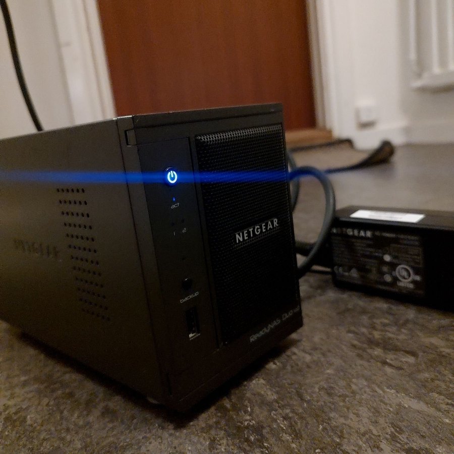 NETGEAR ReadyNAS Duo v2 helt helt ny