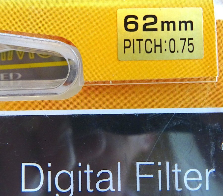 UV filter 62 mm Difox HMC HQ Digitalt. HELT NYTT.