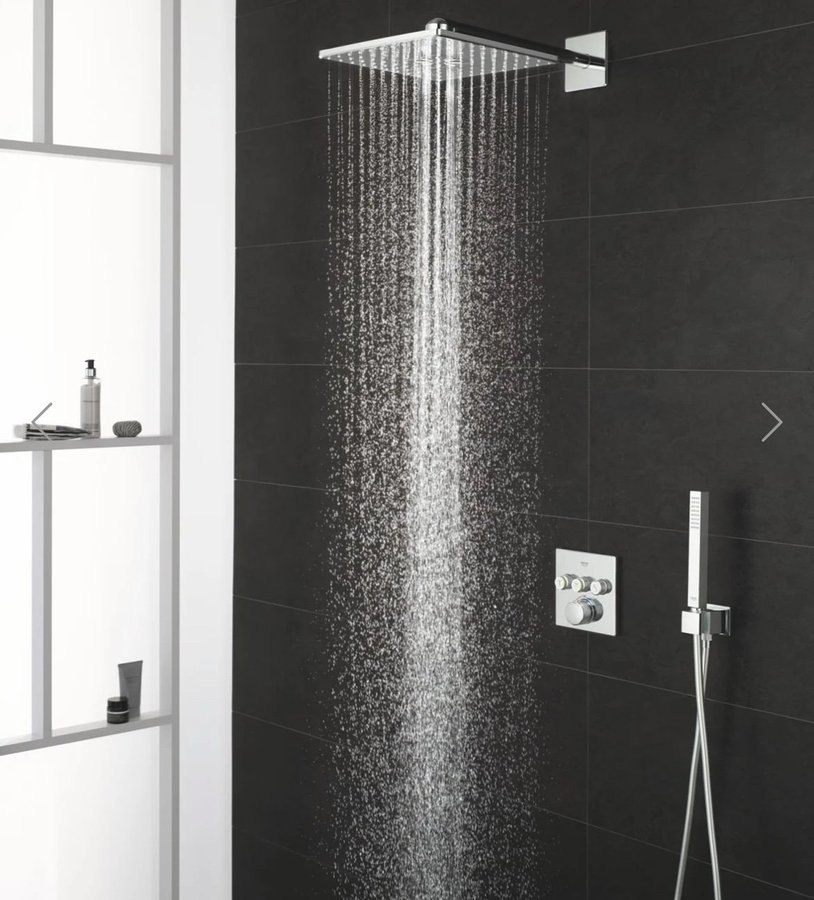 Grohe Grohtherm SmartControl Cube duschset, krom