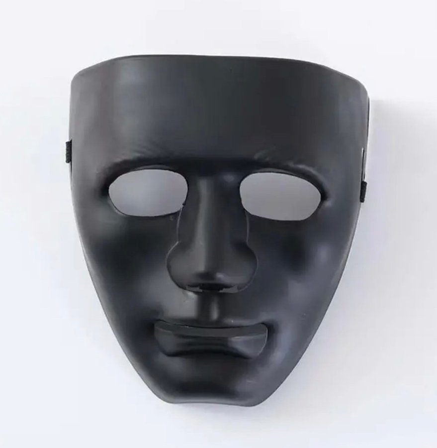 Mask svart