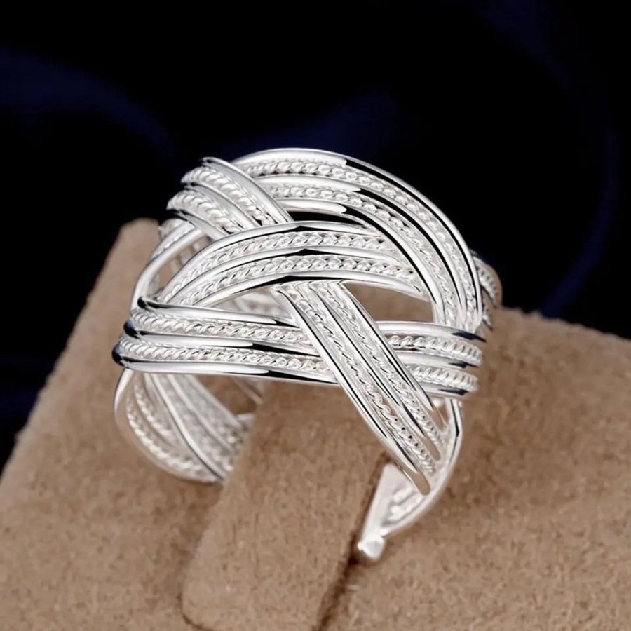 RING STERLING SILVER 925 KLAPP