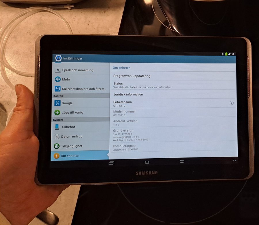 Samsung Galaxy Tab 2 10.1 GT-P5110