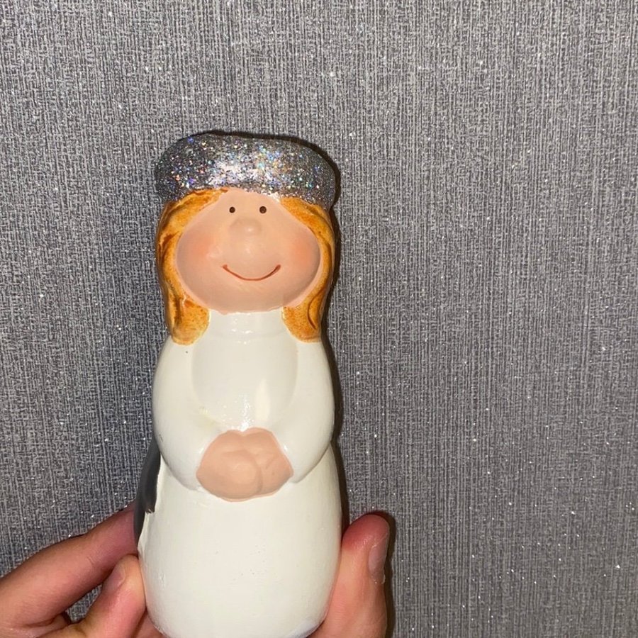 Lucia, luciatåg julpar. Stjärngosse och Lucia