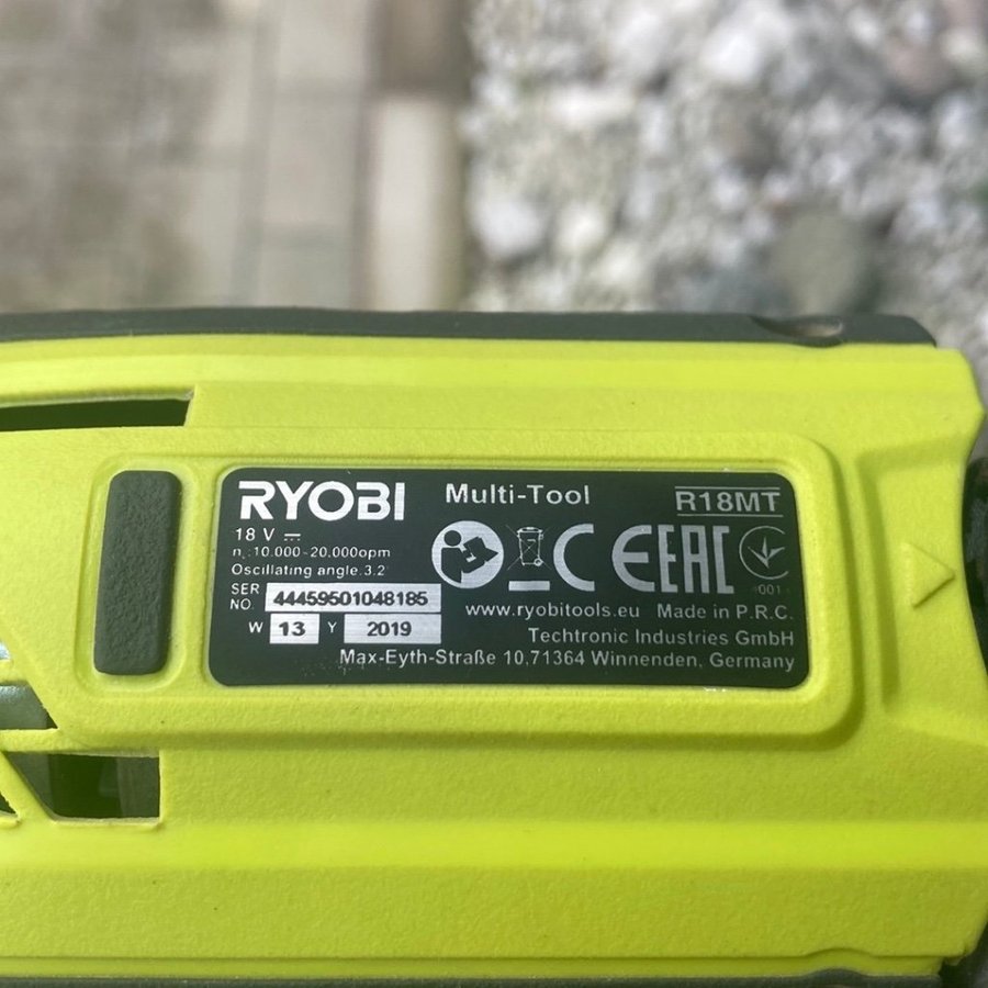 Ryobi Multi-Tool R18MT