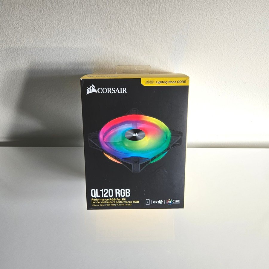 Corsair QL120 RGB 3-pack