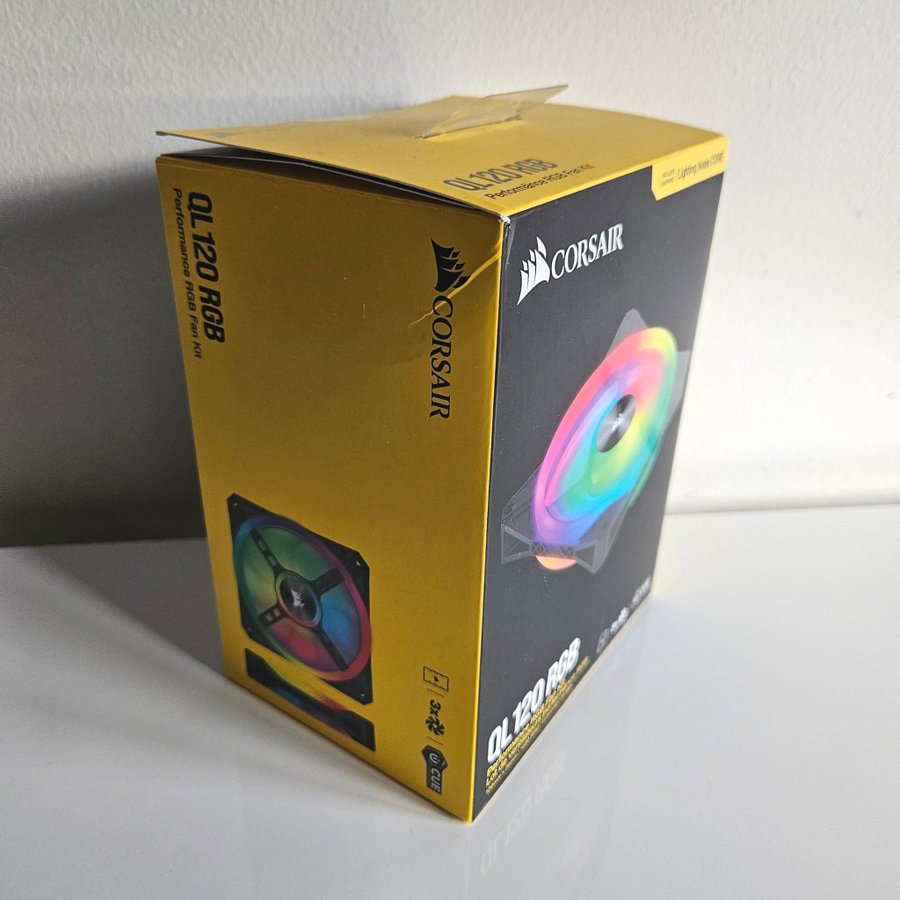 Corsair QL120 RGB 3-pack