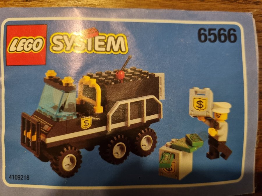 Lego 6566 - instruktionsbok