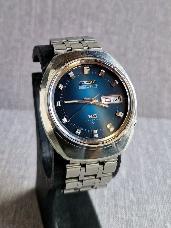 Seiko 5 Actus SS 6106 - Automatiskt herrur från Maj 1973. Upplagd igen.