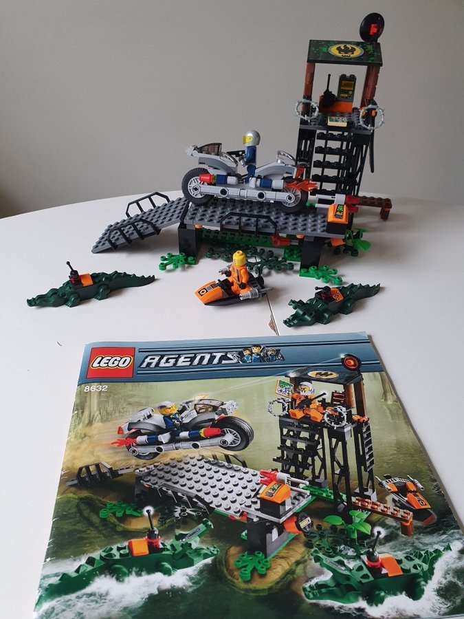 Lego Agents 8632 Swamp raid