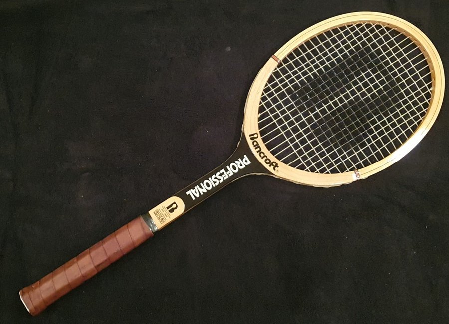 Ospelad Bancroft Professional, tennisracket, träracket