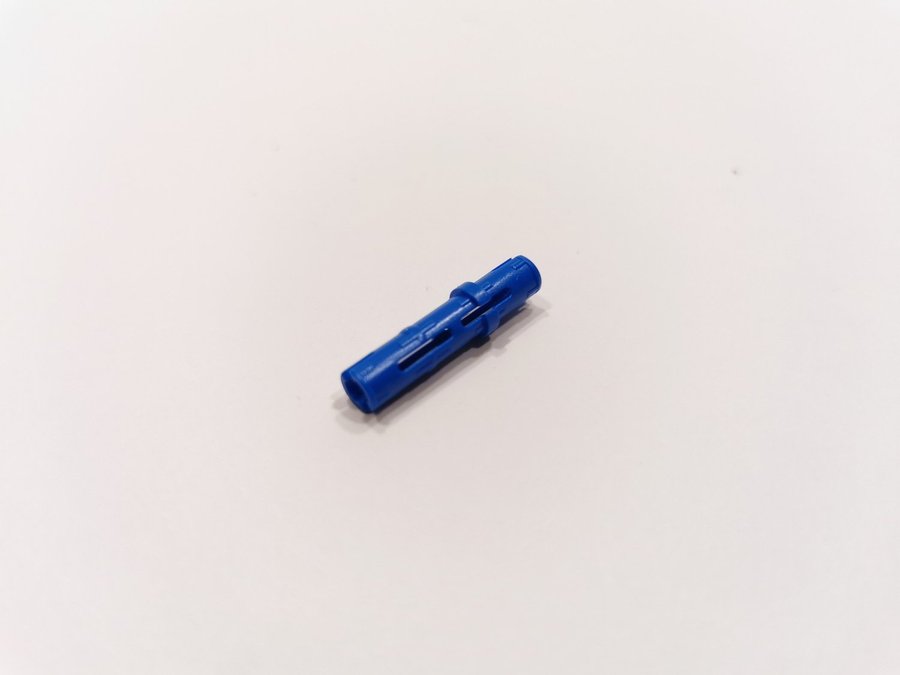 Lego - technic - fästanordning - pin 3L - part 6558 blå