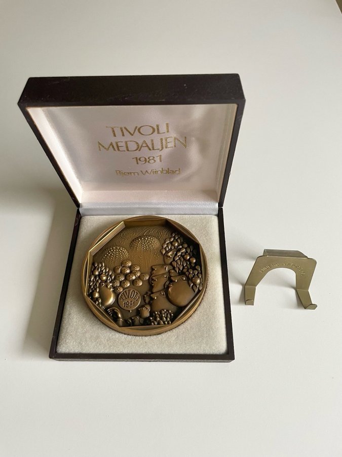 Bjørn Wiinblad 1981 Tivoli - Bronze Medaljen 1981