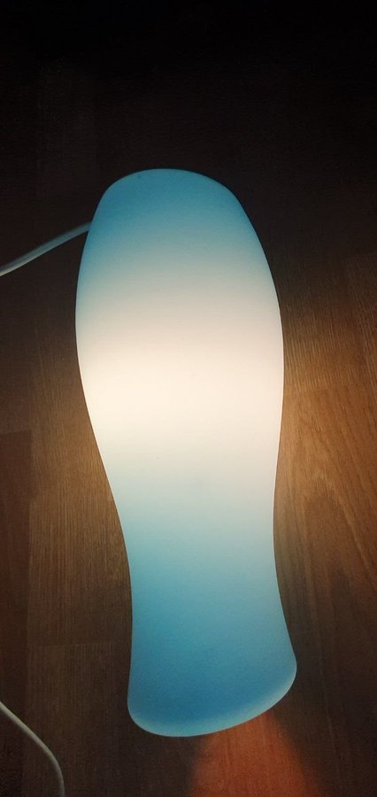 Mylonit lampa IKEA, Retro/Vintage, Blå