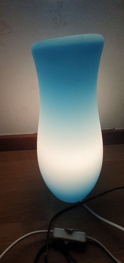 Mylonit lampa IKEA, Retro/Vintage, Blå