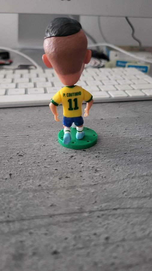 Fotbollsfigur Coutinho Brasilien