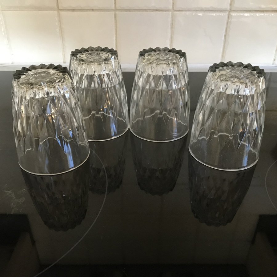 4 Duralex glas Lulli France