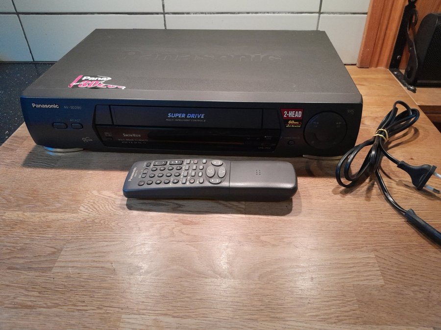 Panasonic NV-SD290EG VHS Videospelare videobandspelare