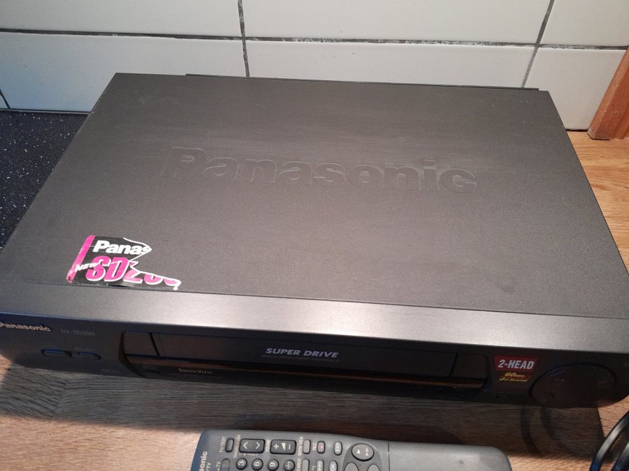 Panasonic NV-SD290EG VHS Videospelare videobandspelare