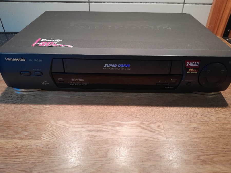 Panasonic NV-SD290EG VHS Videospelare videobandspelare