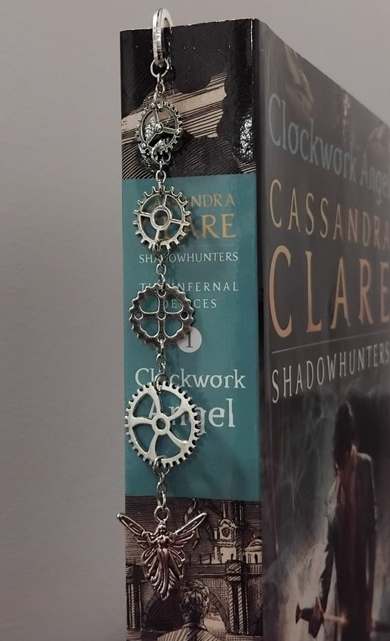 Bokmärke i metall - Clockwork Angel Nr. 5 (Shadowhunters - The Infernal Devices)