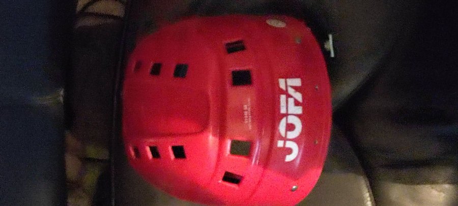 Jofa Ishockeyhjälm Röd