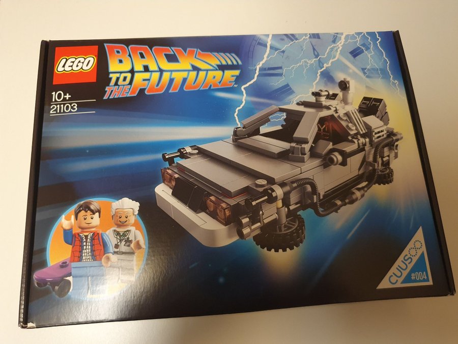 LEGO Ideas 21103 Back to the Future DeLorean, Begagnat