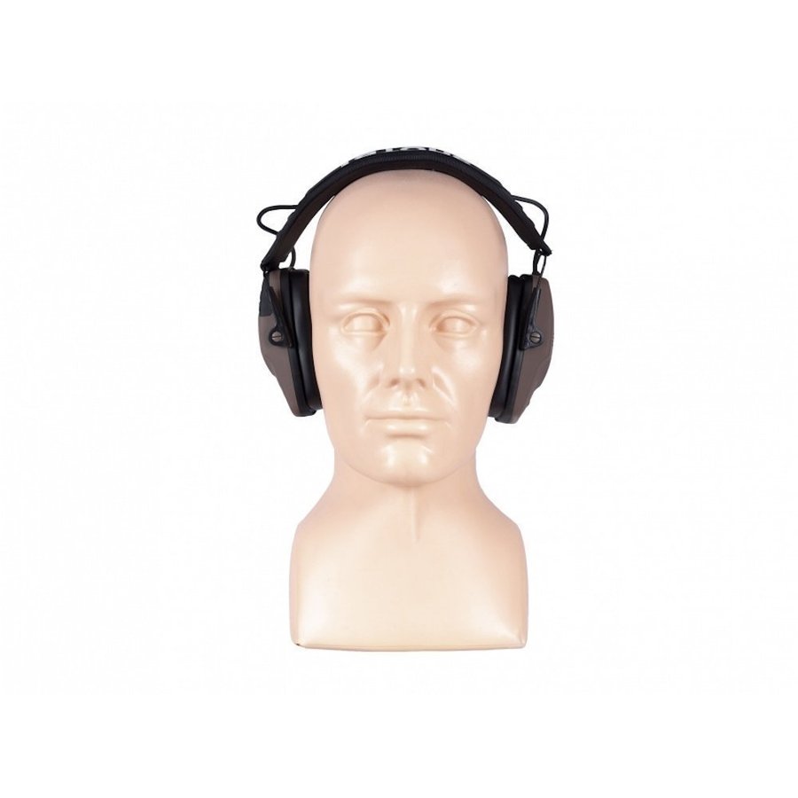 RealHunter Active ProSHOT BT brown headphones hearing hunters shooters