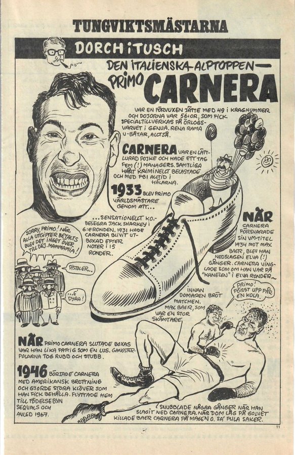 Världsmästare i tungviktsboxning: Primo Carnera