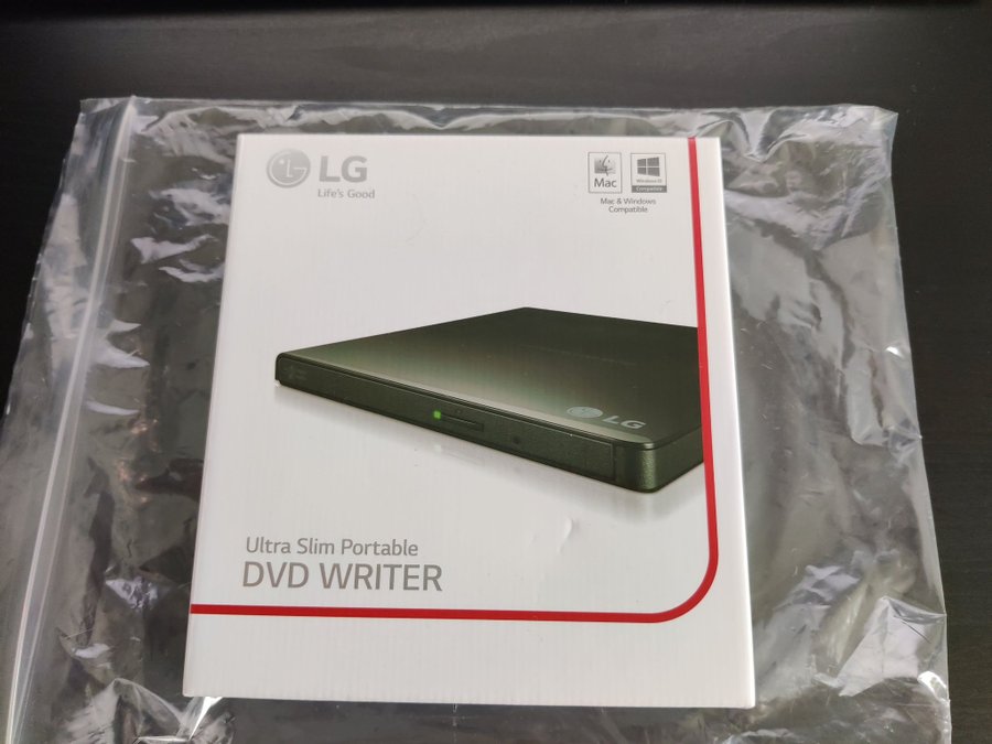 LG GP65NB60 Ultra Slim Portable DVD Writer