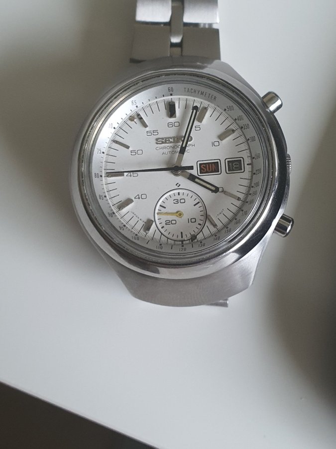 Seiko Chronograph HELMET 6139-7100 - VINTAGE CHRONOGRAPH