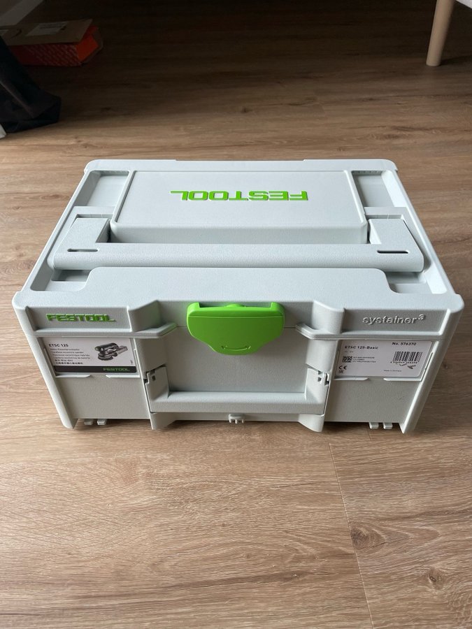 Festool Systainer ETS/DTS/RTS 400 etsc 125 verktygslåda nyskick stapelbar