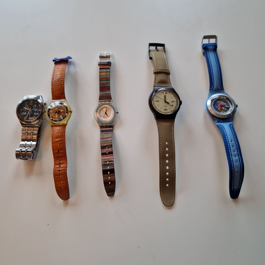 Swatch Klockor - 5 stycken