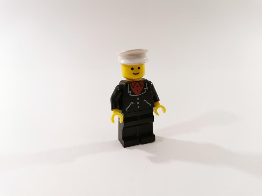 Lego - minifigur - city - stad - kostym - svart