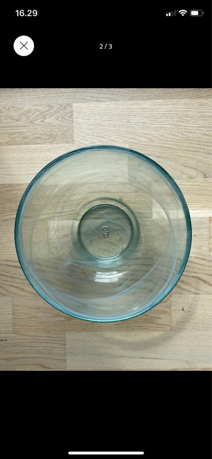 Holmegaard glasskål