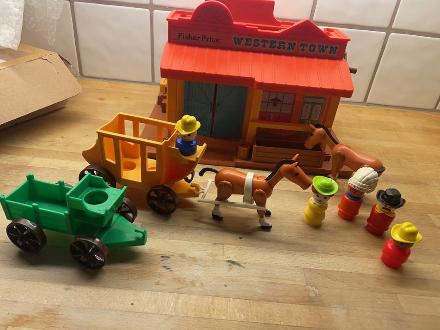 Fisher-Price Western Town Vintage