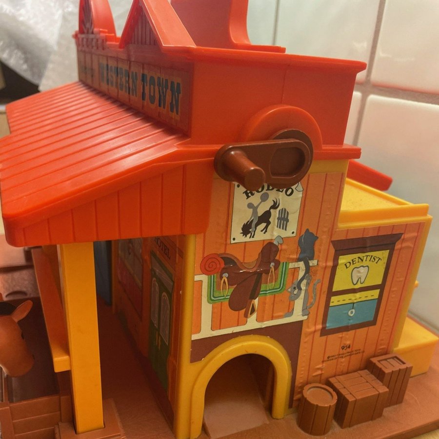 Fisher-Price Western Town Vintage