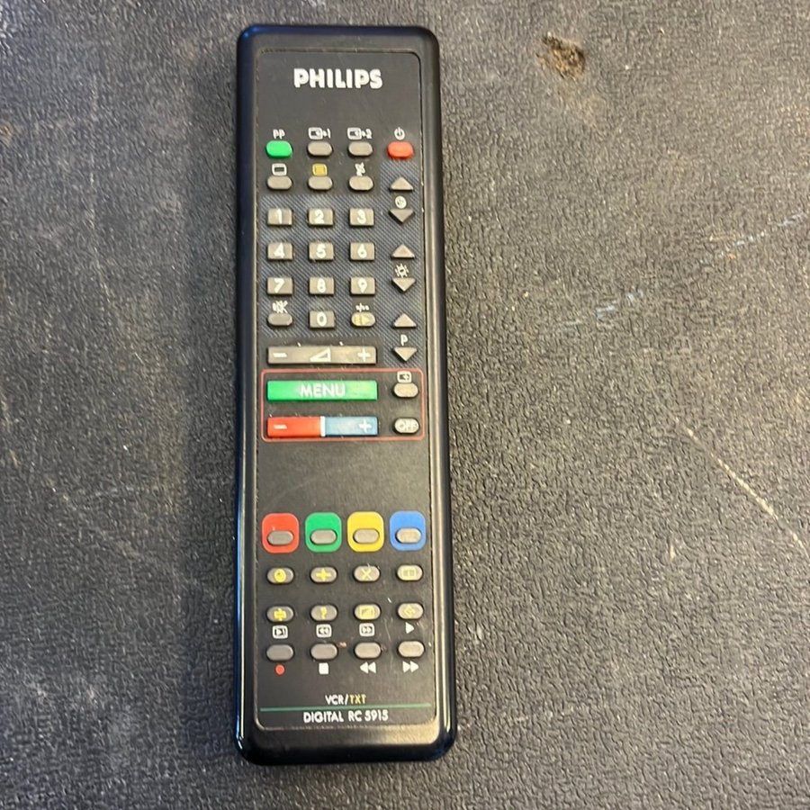 Philips Fjärrkontroll Digital RC 5915 VHS