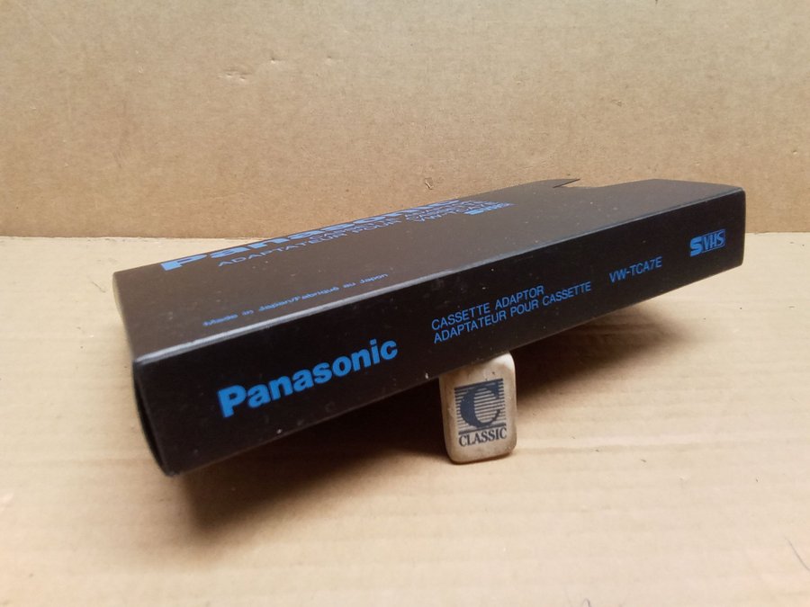 Panasonic Cassette Adaptor, Adaptateur Pour Cassette VW-TCA7E SVHS