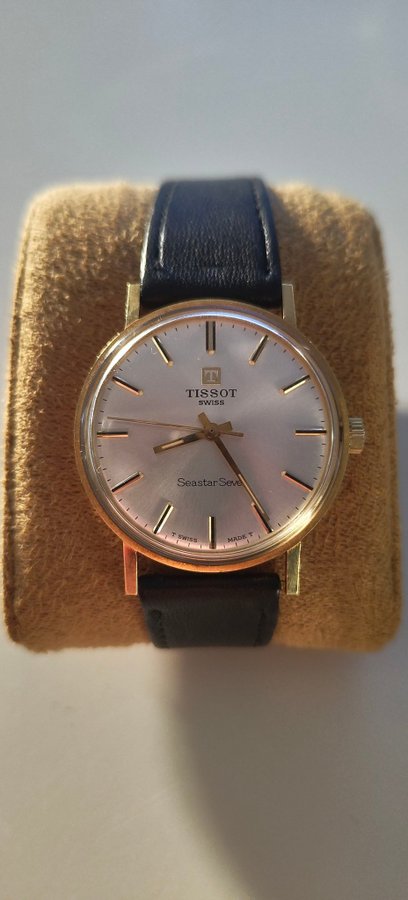 Tissot Seastar Seven Guldpläterad Herrarmbandsur