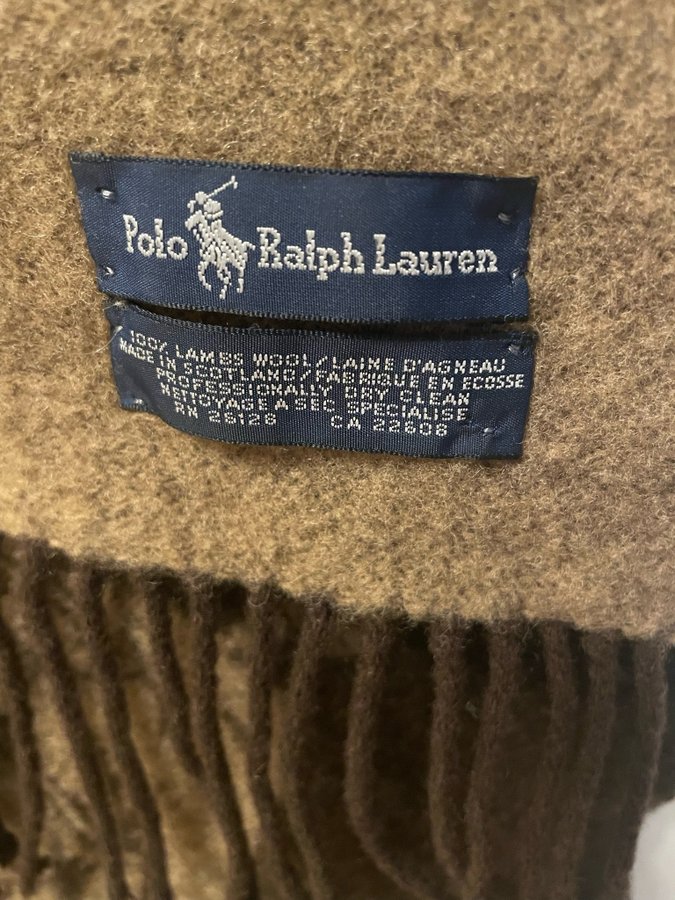 Polo Ralph Lauren brun halsduk