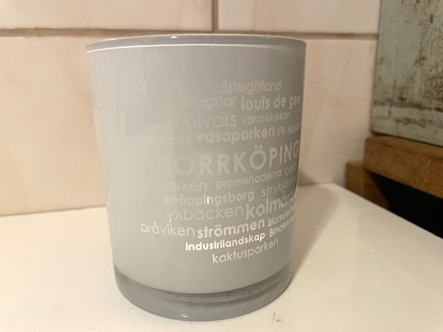 Majas lykta med Norrköpings tema