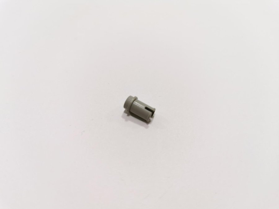 Lego - technic - fäste - pin - part 4274 - ljusgrå (old light gray)