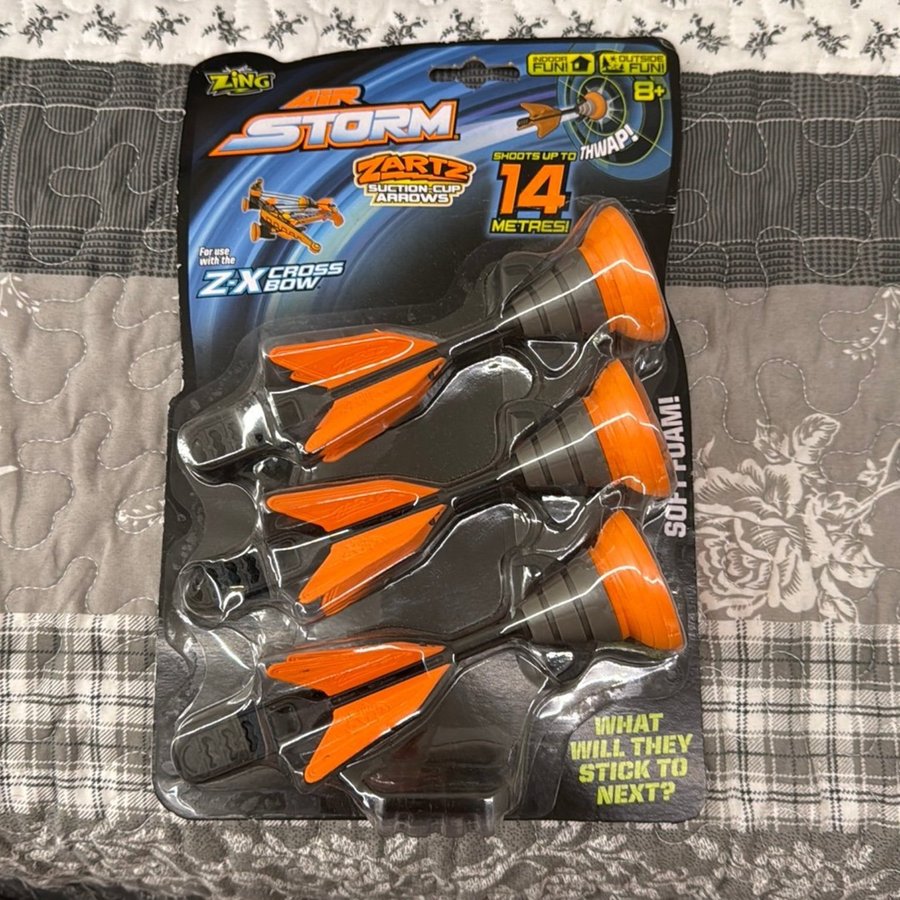 Zing Air Storm Zartz Suction Cup Arrows