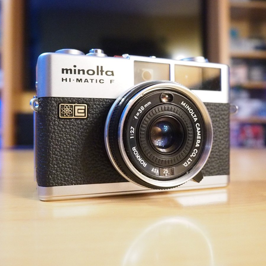 Minolta Hi-Matic F analog kamera