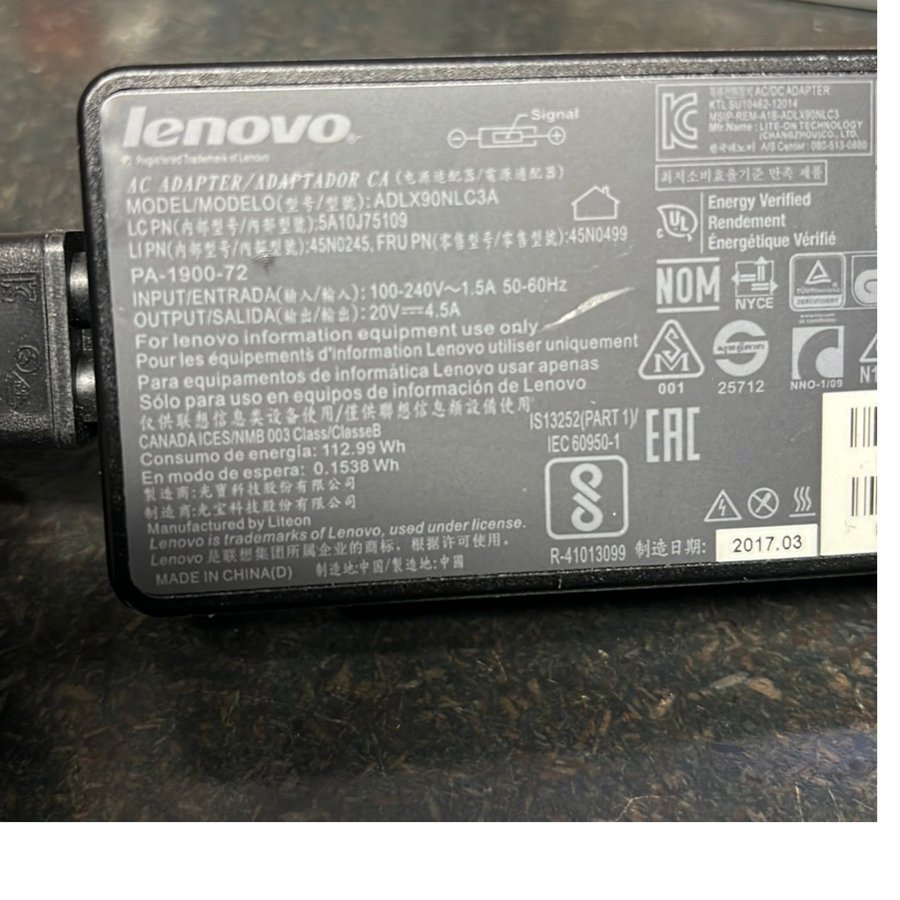 Lenovo AC-adapter 90W